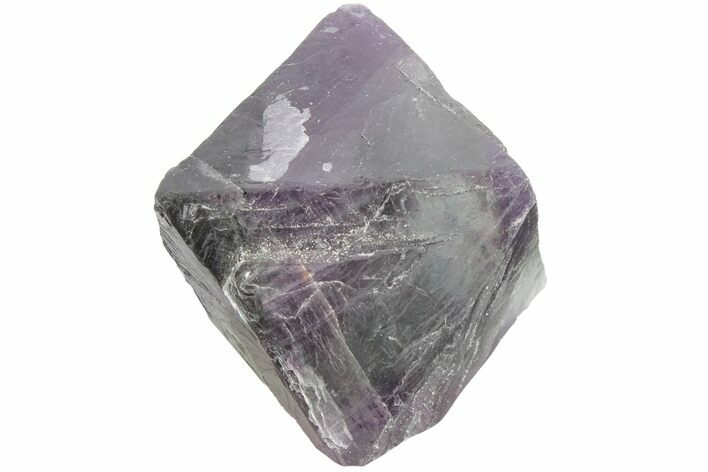 Purple Banded Fluorite Octahedron - China #164565